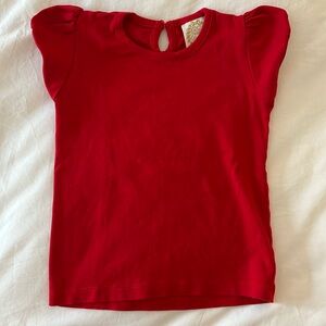 TBBC red penny play shirt size 4T EUC